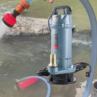 Pompe submersible à eau propre électrique QDX3-24-0.75, mini pompe submersible sans balais alimentée par courant alternatif, industrielle