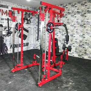 Equipo de Gimnasio Multifuncional Todo en Uno, Máquina Smith con Power Rack, Modelo XR1007 - Product Image 4