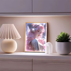 Pop Rap artiste LED tricolore lumière Art <span class=keywords><strong>d</strong></span>éco Design <span class=keywords><strong>d</strong></span>écoration suspendue excellente idée cadeau pour les amis pour salon <span class=keywords><strong>chambre</strong></span> - Product Image 1