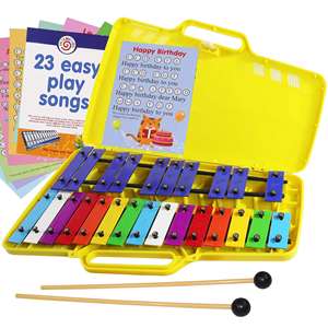 <span class=keywords><strong>Xylophone</strong></span> <span class=keywords><strong>chromatique</strong></span> en métal coloré à 25 touches Glockenspiel <span class=keywords><strong>chromatique</strong></span> Glockenspiel 25 notes (TG25) - Product Image 3