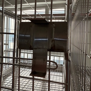 Thiết kế di động thỏ lồng với 150cm bữa ăn hutch mái nhà không thấm nước cho khóa an toàn các tính năng - Product Image 6