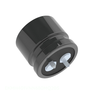 Condensateur à électrolyte aluminium EKMH401VNN680MQ20S 68 µF 20 % 400 V SNAP TH à montage traversant - Product Image 1