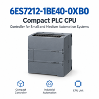 Contrôleur PLC 6ES7212-1BE40-0XB0, 8 entrées numériques, 6 sorties relais, 85-264V AC pour l'automatisation industrielle