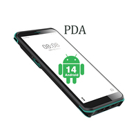 Computadora Móvil PDA Modelo 6S con Red 5G, 4GB, Android 14/GMS, PC Industrial Portátil con Escáner de Código de Barras 2D, WiFi, IP68, Colector de Datos