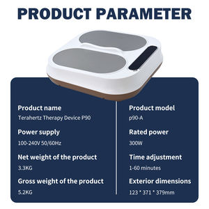 Masseur de pieds à ondes térahertz pour la régénération cellulaire, masseur de pieds vibrant à ondes térahertz, appareil térahertz pour le conditionnement du corps entier - Product Image 4