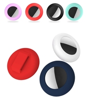 Nouvelle conception 2025 – Coque de protection en silicone souple anti-dommages pour Airtag Tracker, style mignon, 9 couleurs, petite taille, très vendue