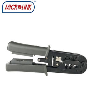 Многофункциональный обжимной инструмент для кабелей RJ45, RJ11, RJ12, RJ9 (4P, 8P, 6P) с трещоткой, кусачки для обжима сетевых кабелей RJ45, тестер сетевого кабеля LAN - Product Image 4