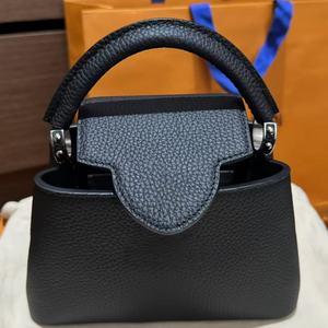 Bolsos de mano de cuero genuino de diseñador de lujo, bolso grande de hombro y bandolera para mujer, bolsos de mano de lujo modernos para mujer, bolso de noche. - Product Image 3