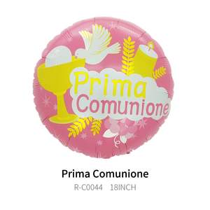 Globo de 18 Pulgadas <span class=keywords><strong>Mi</strong></span> Bautizo Primera Comunión Vela de Sagrada Comunión para Decoración de Fiesta Baby Shower Cruz - Product Image 2
