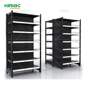 Exhibidores Modernos y Resistentes de Color Blanco para Comercios, Ajustables, de Estilo Industrial, para Tiendas - Product Image 5