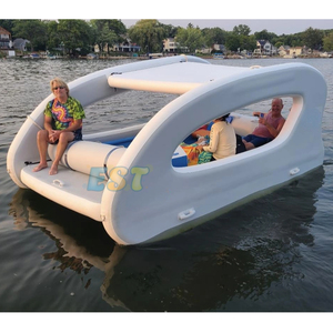 Bateaux gonflables électriques <span class=keywords><strong>à</strong></span> énergie <span class=keywords><strong>solaire</strong></span> pour la navigation, avec moteur électrique, bateaux gonflables Drop Stitch pour fêtes aquatiques - Product Image 3