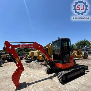 Mini-excavatrice Kubota U35 d'occasion, 3,5 tonnes, petite et économique, avec composants de moteur et d'engrenage, à vendre - Product Image 3