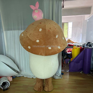 Funtoys Costume de mascotte <span class=keywords><strong>champignon</strong></span> fleur personnalisé taille adulte Costume de performance de caractère <span class=keywords><strong>champignon</strong></span> Cosplay pour la publicité - Product Image 3