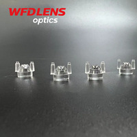 Lentille de focalisation LED D8-7.7mm 2835, lentille PC, lentille TIR