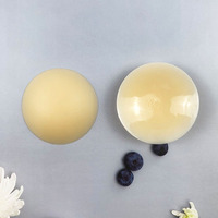 Nuevo y en Oferta, Cubrepezones Adhesivos de Silicona Color Cacao, Invisibles, Cómodos, Impermeables y Sin Costuras