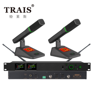 Tris TS-6200 Chất lượng cao có thể sạc lại 1 đến 2 Bàn hội nghị Micro không dây - Product Image 6