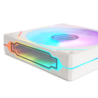 Ventilateur RGB silencieux OEM 120 mm blanc pour boîtier PC avec télécommande 6 broches et ventilateur de refroidissement ARGB pour CPU, supporte les refroidissements colorés pour boîtiers de jeu