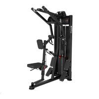 TORNADO FITNESS TF055 Rameur assis – Appareil de musculation robuste en acier pour le dos avec système de poulie à câble réglable, capacité 160 kg