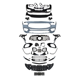 Kit de Carrocería Estilo CLA45, Alerón Delantero, Difusor Trasero, Faldones Laterales, Ventilaciones, para BENZ <span class=keywords><strong>CLA</strong></span> W118 Línea <span class=keywords><strong>AMG</strong></span> 2019-2023 - Product Image 1