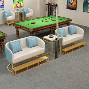 Elegante e confortevole sedia da biliardo e divano Set per <span class=keywords><strong>sala</strong></span> da biliardo o <span class=keywords><strong>sala</strong></span> piena di materiale spugna - Product Image 3