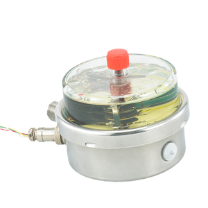 Tüm paslanmaz çelik elektrik İletişim hidrolik buhar hava basıncı ölçer manometre - Product Image 4