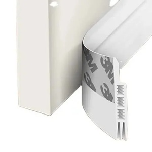 Joint d'étanchéité inférieur de porte anti-courant d'air avec EPDM et silicone, installation par vis pour usage extérieur et cuisine - Product Image 6