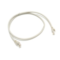 Cable de Conexión Ethernet LAN Cat5e de 4 Pares UTP con Conductor de Cobre Trenzado, Revestimiento de PVC, RJ45, para ADSL, Longitud Personalizable, Blanco/Azul/Gris