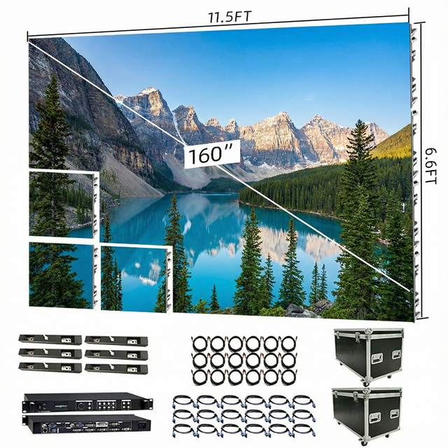 Hot Sell P0.9 P1.2 P1.5 Fine Pitch Sports Venue Bar Led Video Wall Stadium Broadcast Event Center LED Display Screen