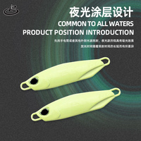 7g/10g/15g/20g/30g eau salée coulée jigging leurre métal plomb gabarit Duo leurres de pêche appâts artificiels