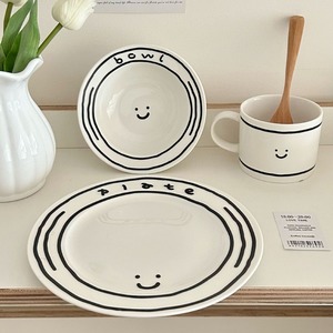 Taza de Cerámica con Diseño de Cara Sonriente de Dibujos Animados Estilo Coreano, 201-300 ml, Resistente al Calor, para Uso Doméstico, Desayuno, <span class=keywords><strong>Café</strong></span> y Jugos - Product Image 3