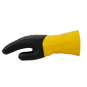 Gants funéraires de serveur respirants à absorption de sueur en pointillés en PVC antidérapants Gants à main en gros - Product Image 6