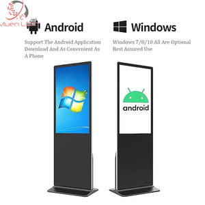 55 pouces Windows Android écran tactile kiosque Totem affichage lecteur de publicité Ultra mince LCD intérieur sol debout centre commercial - Product Image 6