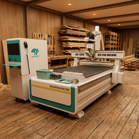 Máquina CNC ATC para Tallado, Corte, Perforación y Fresado de Puertas de Gabinete, Producción de Muebles con Paneles Personalizados, Equipo para Trabajar la Madera