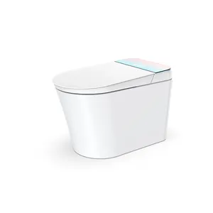 Modern Bathroom Sanitary Ware Smart Automatic Toilet Wc Intelligent Toilet Bowl Smart Toilet