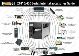 P1105147-018 de capteur d'étiquettes de prise pour <span class=keywords><strong>Zebra</strong></span> ZT400 ZT411 <span class=keywords><strong>ZT421</strong></span> Series P1058930-077 - Product Image 2