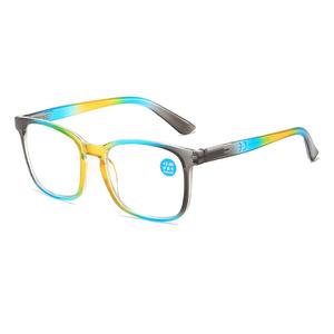 2025 rétro 8083 HD Ultra léger <span class=keywords><strong>presbytie</strong></span> lunettes de lecture nouvelle couleur progressive à la mode Anti lumière bleue PC lunettes de lecture - Product Image 5