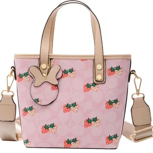 Kaijie Children decorative shell kids purses 2021 kids handbag chain cute mini handbags girls shoulder handbags