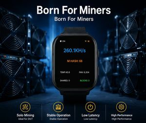 <span class=keywords><strong>Montre</strong></span> de suivi d'activité pour mineurs de Bitcoin - Surveillance en temps réel du statut des machines de minage ASIC - Miner Watch - Product Image 3