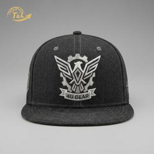 Gorra Snapback de Lona de 6 Paneles Personalizada 4U, Gorras de Béisbol Hip Hop Bordadas en 3D de Alta Calidad, Unisex, Ajustables, 100% Algodón - Product Image 2