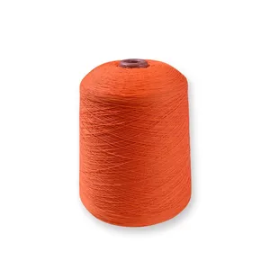 Hilo de nailon 65% rayón para tejer jersey, viscosa, 24nm, 35%, precio barato de fábrica