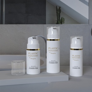 Flacon de mousse nettoyante pour le visage à l'<span class=keywords><strong>acide</strong></span> <span class=keywords><strong>aminé</strong></span> 120/150 ml avec tête de pompe à pression PET blanche. - Product Image 5