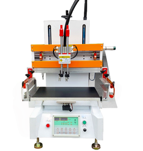 Máquina de serigrafía plana semiautomática de un solo color para impresión de logotipo de bolsa de papel de vaso de plástico para uso industrial - Product Image 5