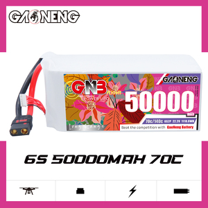 Batería LiPo GAONENG GNB 6S 22.2V 50000mAh 50AH 70C 140C QS8 RC para Helicópteros FPV de Gran Escala, Carreras y Agricultura - Product Image 2