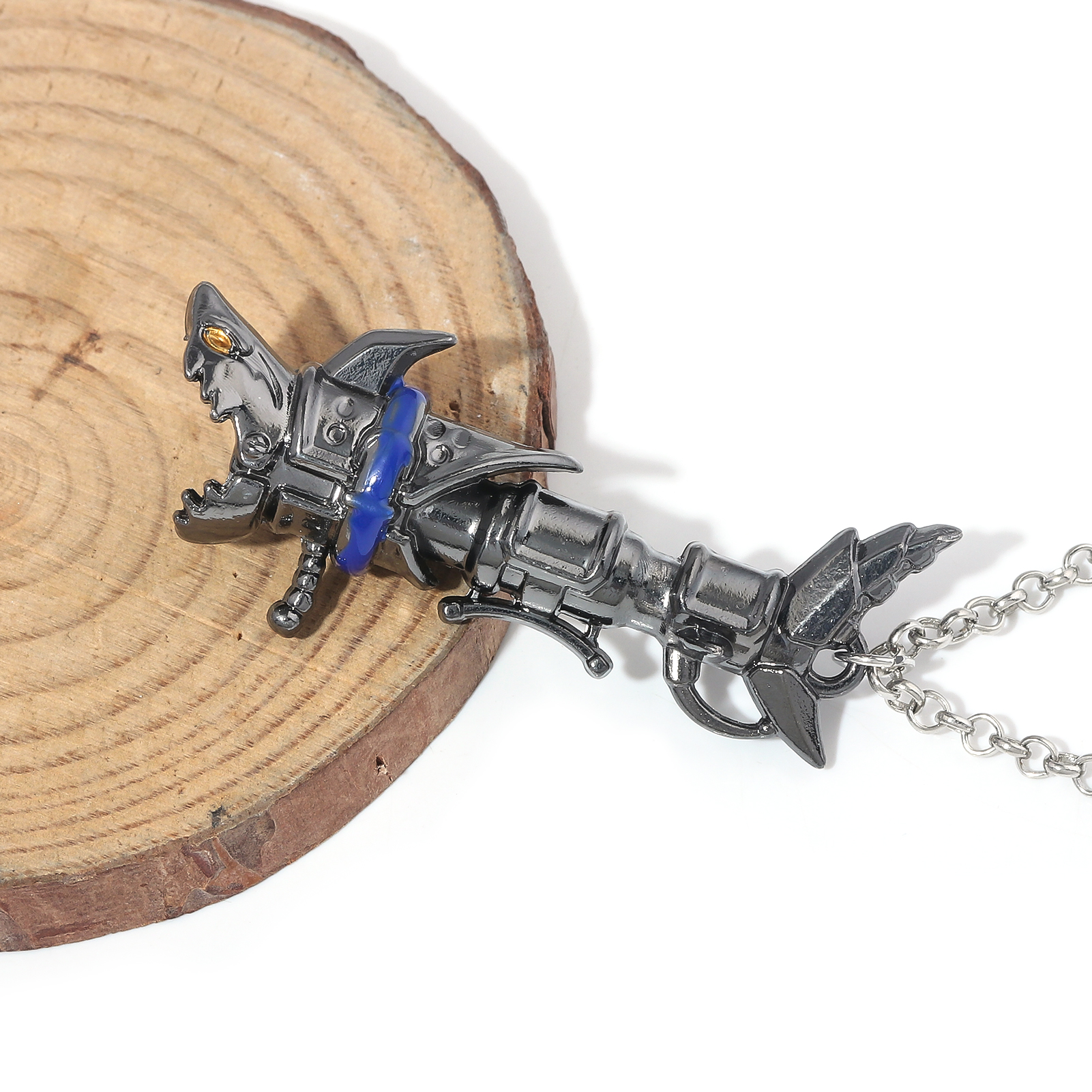 League of Legends Jinx 3D Weapon Alloy Keychains - Collectibles
