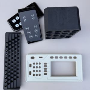 مقبض بلاستيكي مربع عالي الجودة مصنوع في الصين، غلاف بلاستيكي شفاف أسود، مقبض بلاستيكي دائري - Product Image 5