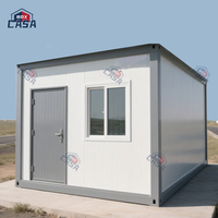 Conteneur en bois détachable de maison préfabriquée modulaire préassemblée avec panneau sandwich pour la conception de bureaux à domicile