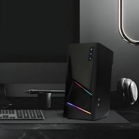 2.0 CH RGB Desktop PC Computer con 6 colorate modalità Led di facile accesso al Volume di controllo Stereo USB alimentato altoparlante
