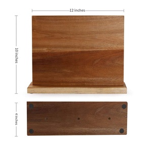 Hot Bán Dao Nhà Bếp Phụ Kiện Keo Gỗ Lưu Trữ Khối Đứng Dải Từ Dao Nam Châm Chủ Gỗ Từ Dao Khối - Product Image 2