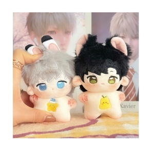 10cm dessin animé coton poupée personnalisé en peluche porte-clés pendentif personnalisé idole personnage peluche Animal en peluche jouet Kpop main poupée - Product Image 6
