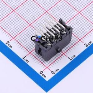 430450801 Wire-to-Board Pin Header Bent Lead Through Hole,P=3mm Connector 2x4P 3mm Right Angle Insert Micro-Fit (MX 3.0) - Product Image 2